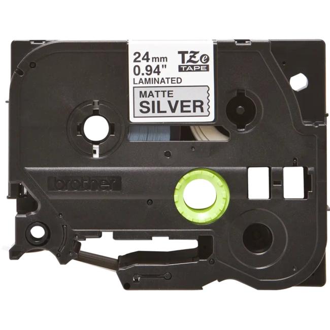 Brother TZe-M951 Klebeband 24 mm silber/schwarz