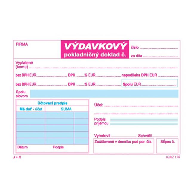 [TL000170] Spesenquittung 2xMwSt., A6, 100 Blatt