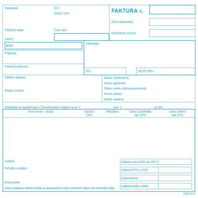 Rechnung – Steuerbeleg, 21 x 20 cm, 100 Blatt, Selbstkopie