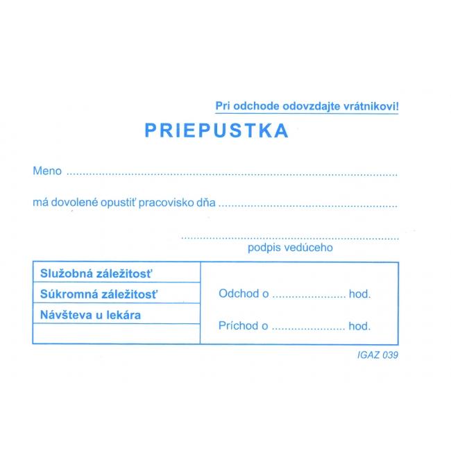[TL039000] Passformular A7, 100 Blatt