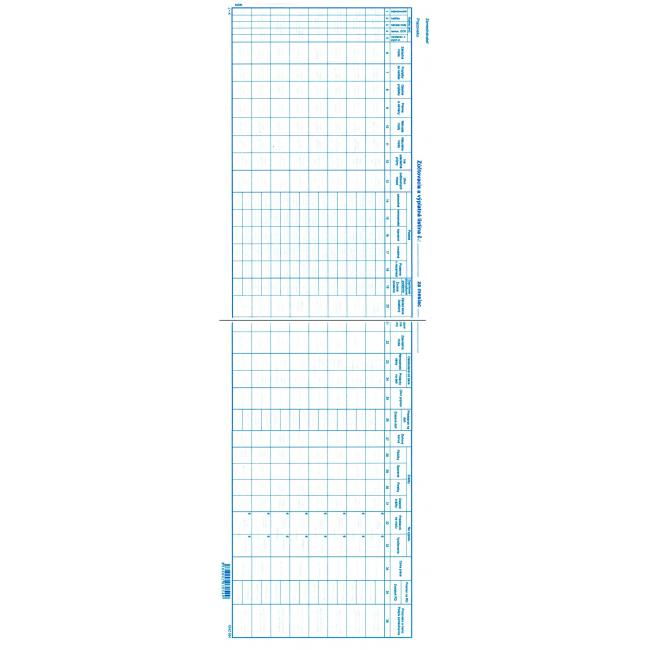 [TL054000] Lohnabrechnung, 57 x 21 cm