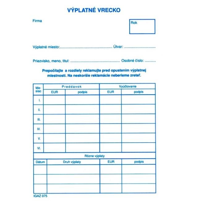 Lohnabrechnungsfach, C6