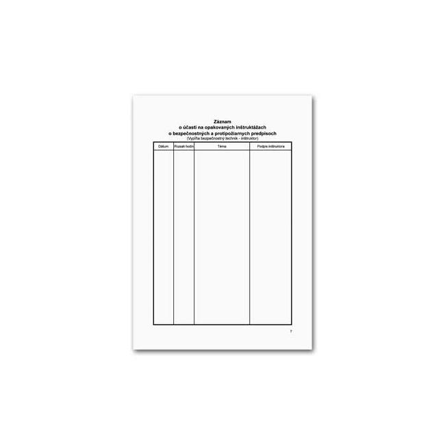 Arbeitsschutz-Notizbuch, A5, 48 Blatt