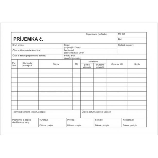 Quittung, A5, Selbstkopie, 100 Blatt