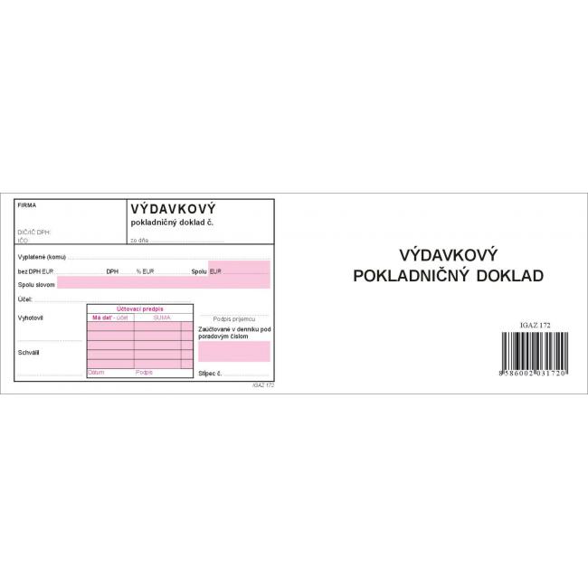 [TL172000] Spesenquittung, A6, mit MwSt., Selbstkopie, zweifarbig