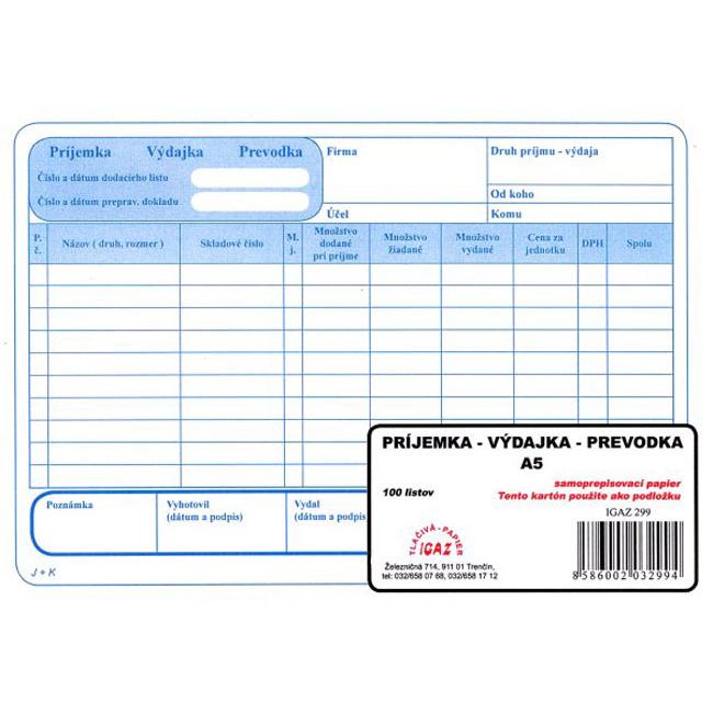Quittung - Aufwandsüberweisung inkl. MwSt., Selbstkopie, A5