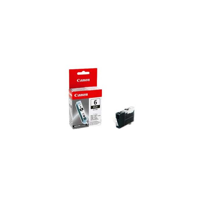 [CA000621] Canon BCI-6Bk Tintenpatrone für Pixma iP4000/5000/6000D/MP750/780 Schwarz (390 Seiten)