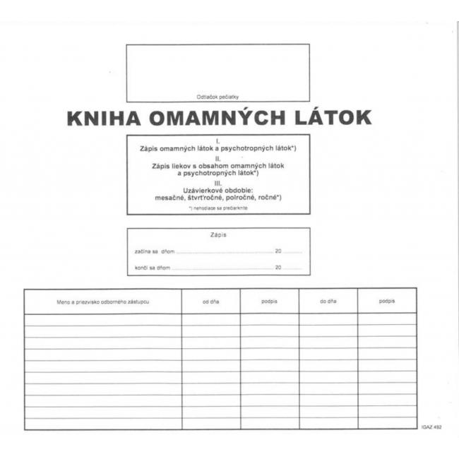 [TL492000] Betäubungsmittelbuch, 56 Blätter