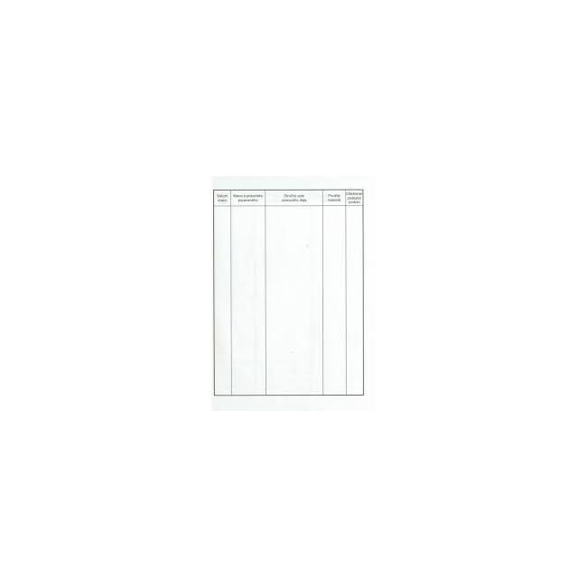 [TL663000] Unfallbuch, A5, 16 Blatt