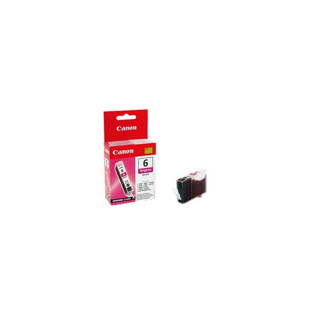 Canon BCI-6M Tintenpatrone für Pixma iP4000/5000/6000D/MP750/780 Magenta (390 Seiten)