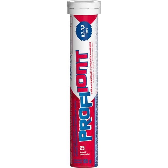 Profi Iont Brausetabletten, orange, 25 Tabletten