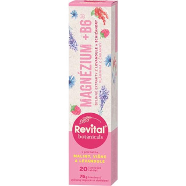 [VI659772] Revital Botanicals Magnesium + B6, 20 Brausetabletten