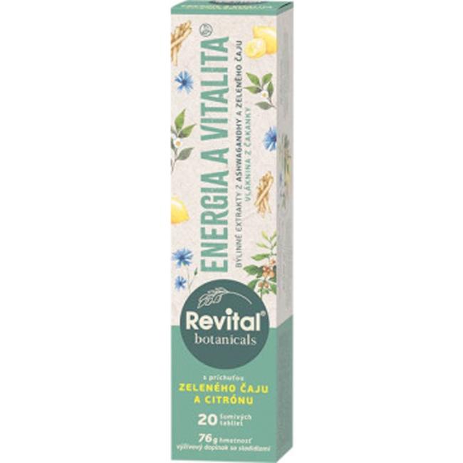 [VI659778] Revital Botanicals Energie und Vitalität, 20 Brausetabletten