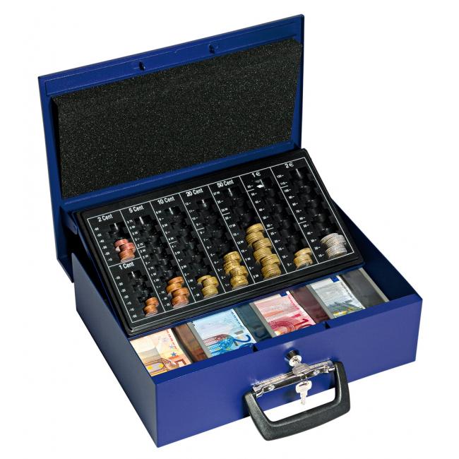 [WE100803] Euro-Spardose WEDO Universa 357x103x275mm blau