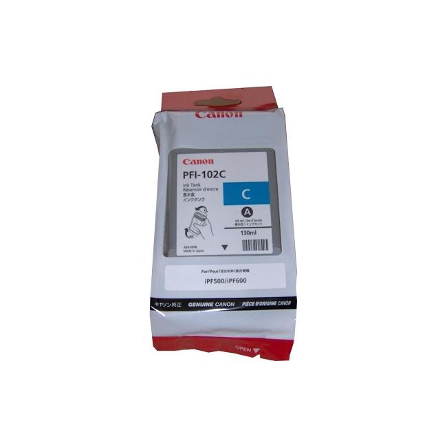 [CA005795] Tintenpatrone Canon PFI-102C für iPF 500/600/700 LP17/24 Cyan (130 ml)