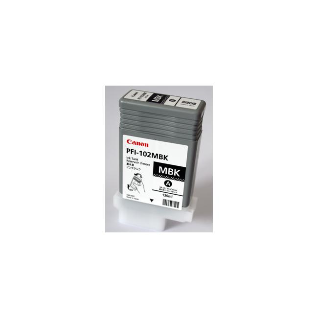 [CA005797] Canon PFI-102MBK Tintenpatrone für iPF500/600/700 LP17/24 matt schwarz (130 ml)