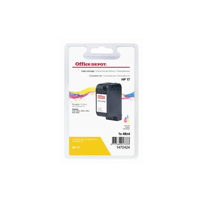 Alternativtinte für HP C6625A, 15 ml f.#17