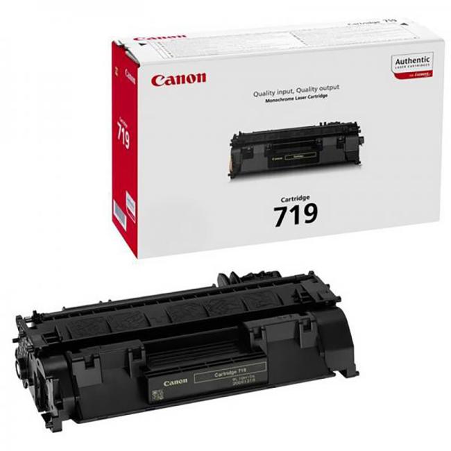 Toner Canon CRG-719 schwarz (2.100 Seiten) für LBP/6300DN/6650DN/6670DN/MF5840DN/5880DN