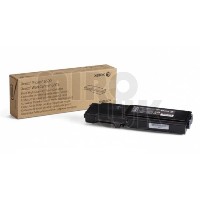 Toner Xerox 106R02236 für Phaser 6600/WorkCentre 6605 schwarz (8.000 Seiten)