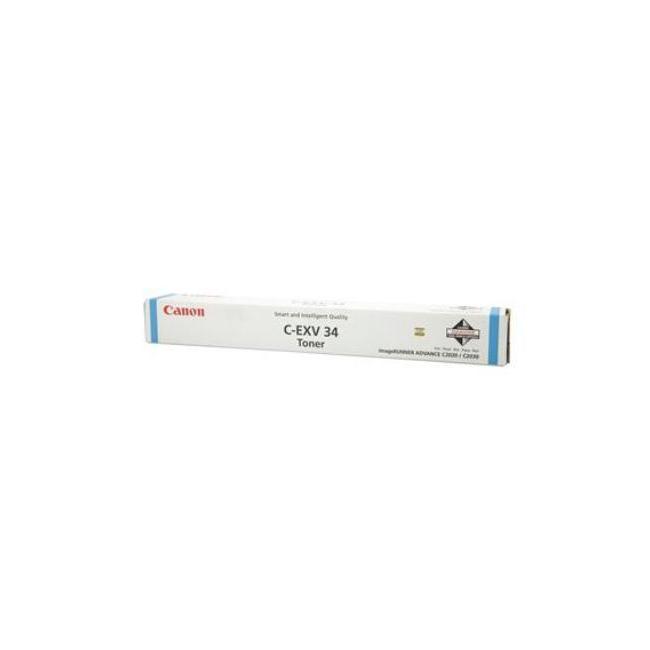 Canon C-EXV34 Cyan-Toner (19.000 Seiten) für iRAC2020L/iRAC2020i/iRAC2030L/iRAC2030i