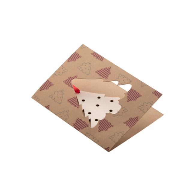 Weihnachtskarte „Baum“ TreeCard Eco inklusive weißem Umschlag