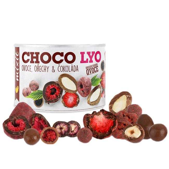 Knackige Früchte und Nüsse in Schokolade, 180 g