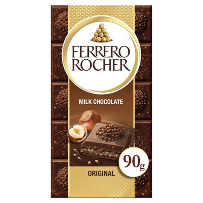 [XM205205] Ferrero Rocher Milchschokolade 90 g