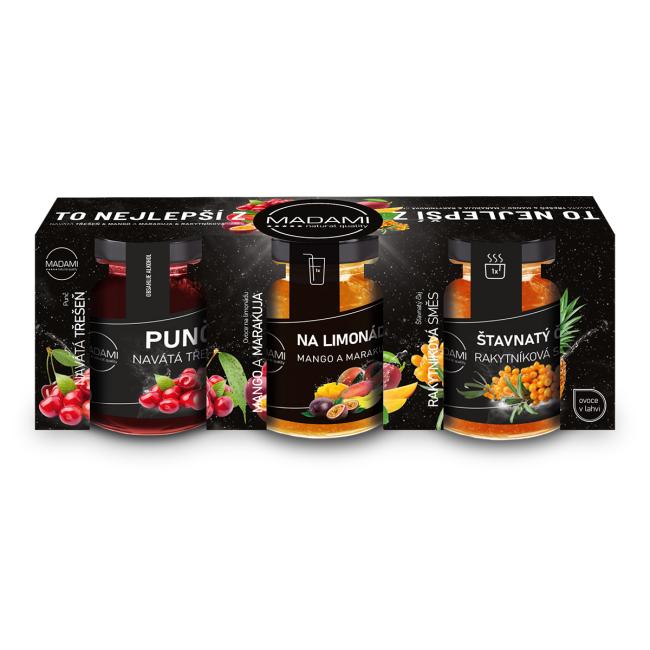 MADAMI BEST Fruchttrio 3 x 60g