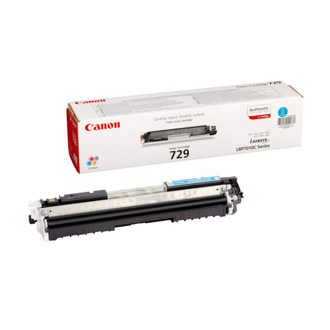 Toner Canon CRG-729 Cyan (1.000 Seiten) für LBP7010C/7018C