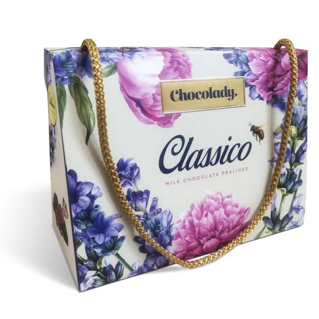 [XM479004] Schokoladenbraune Handtasche CLASSICO 170g