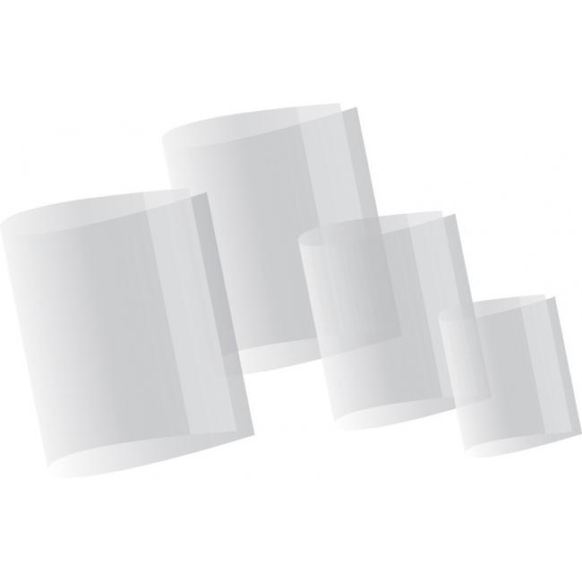 Einband für Schülerbücher 30,5 x 21,5 cm, farbig matt / 25 Stück /