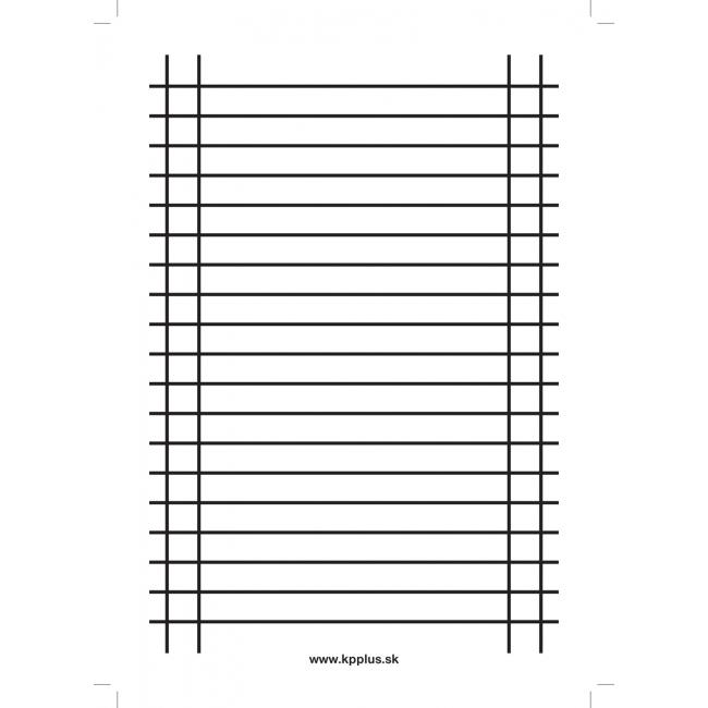 A4-Schreibblock aus lackiertem Papier