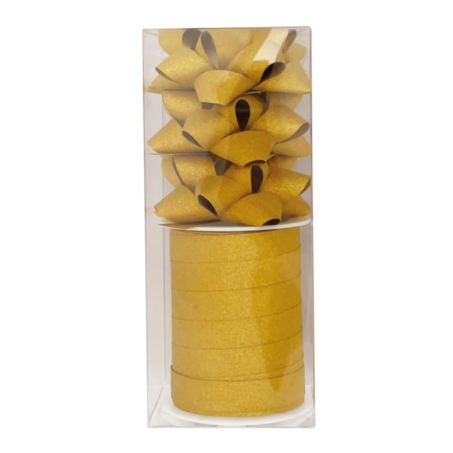 [XX060399] Kleines Weihnachtsgeschenkverpackungsset, gold