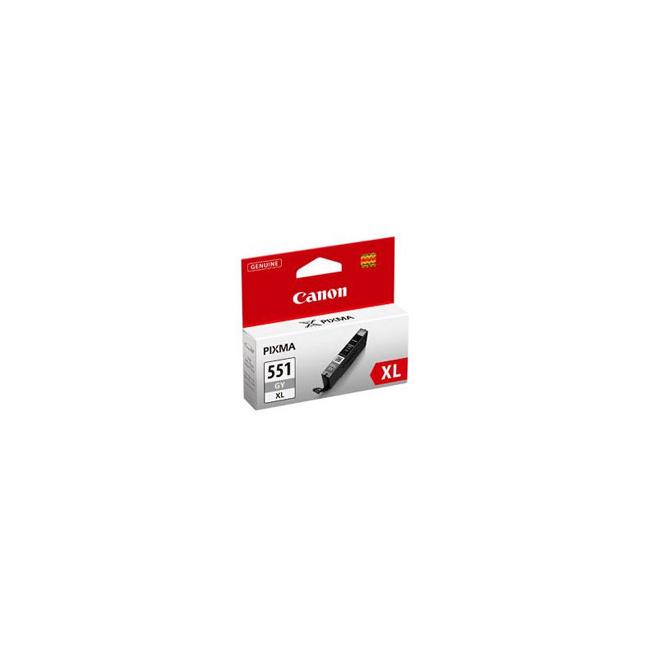 Canon CLI-551 GY Tintenpatrone für MG 5450/6350/iP7250 grau XL (500 Seiten)