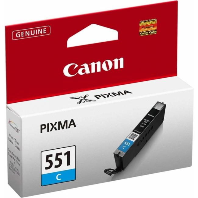 [CA020786] Tintenpatrone Canon CLI-551 C für MG 5450/6350/iP7250 Cyan (330 Seiten)