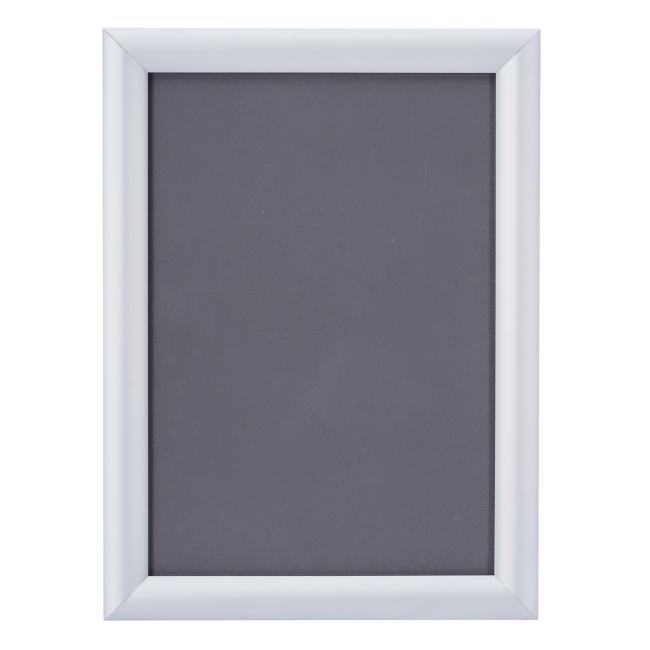 [XX172502] A2-Cliprahmen, scharfe Ecken, silberne A2-Cliprahmen