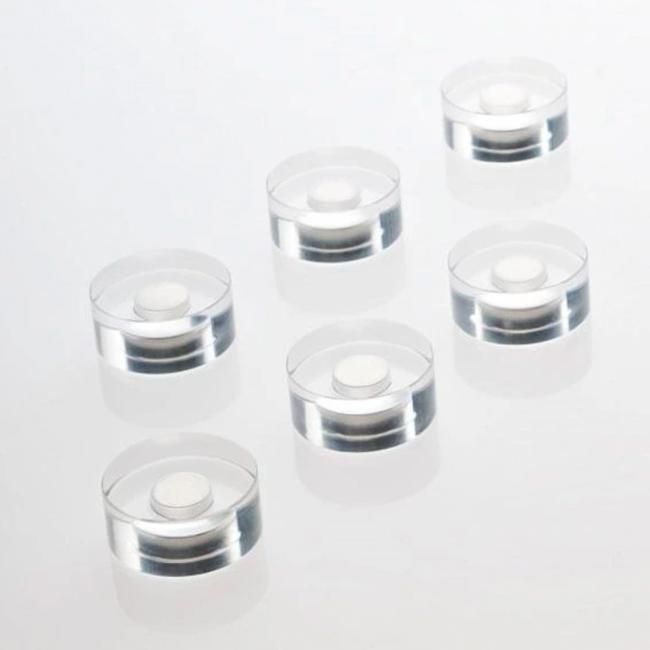 [XX251100] Magnetoplan Design Acryl 25 mm 6 Stück