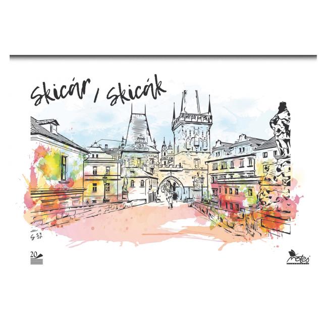 [XX321973] Skizzenbuch A3, 20 Blatt, weiß