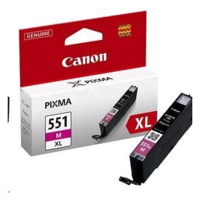 Canon CLI-551 M Tintenpatrone für MG 5450/6350/iP7250 Magenta XL (500 Seiten)