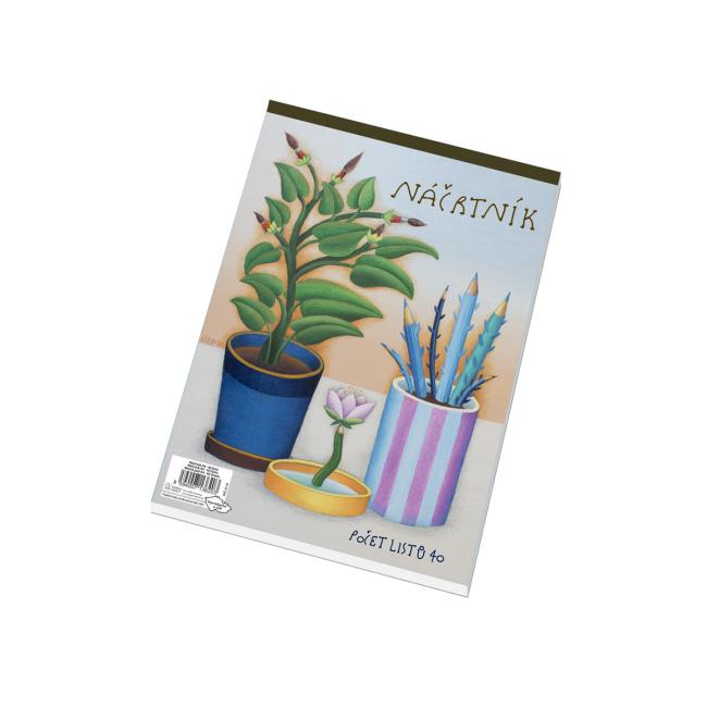 [XX541840] Skizzenbuch A4, 40 Blatt