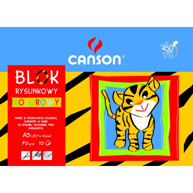 [XX666120] Farbiges Papier A3, Mischung aus 10 Farben, 80 g/m² „Schule“