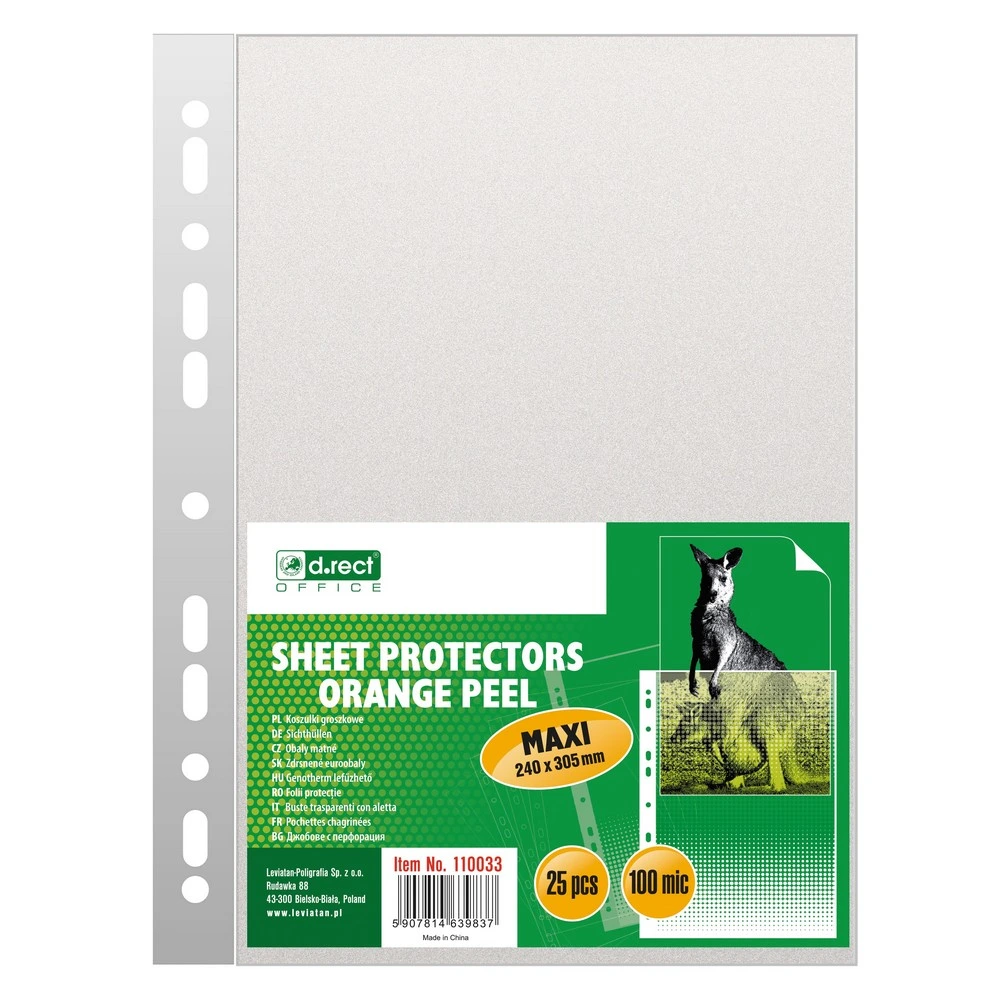 Europack D.rect 100MIC 25pcs MAXI 240x305mm