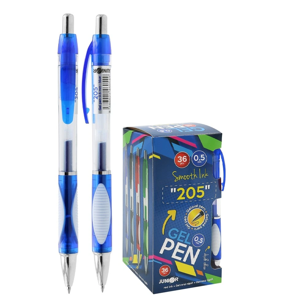JUNIOR 205 Gelstift 0,5 mm – blaue Mine