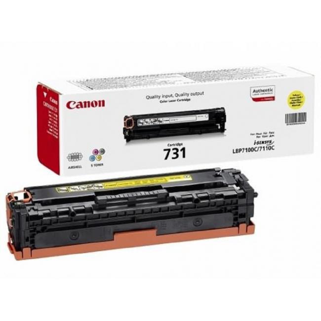 [CA024298] Toner Canon CRG-731 gelb (1.500 Seiten) für LBP 7100cn/7110cw/MF8230Cn/8280Cw