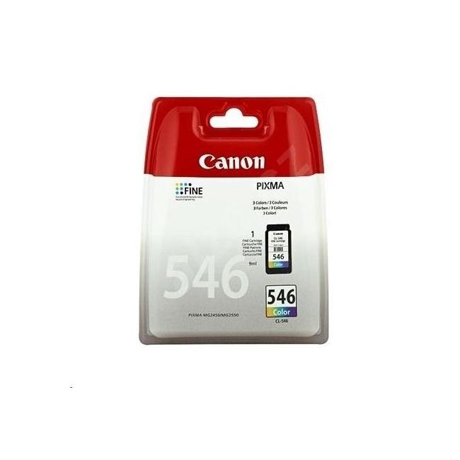 Canon CL-546 Tintenpatrone für MG 2450/MG2550 Farbe (180 Seiten)