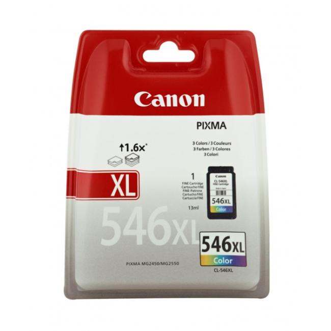 Canon CL-546 XL Tintenpatrone (300 Seiten) für MG 2450/MG2550 Color XL