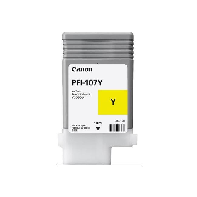 Canon PFI-107Y Tintenpatrone für iPF 670/680/685/780/785 gelb (130 ml)