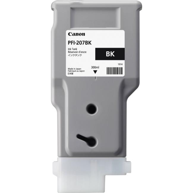 Canon PFI-207BK Tintenpatrone für iPF680/685/780/785 Schwarz (300 ml)