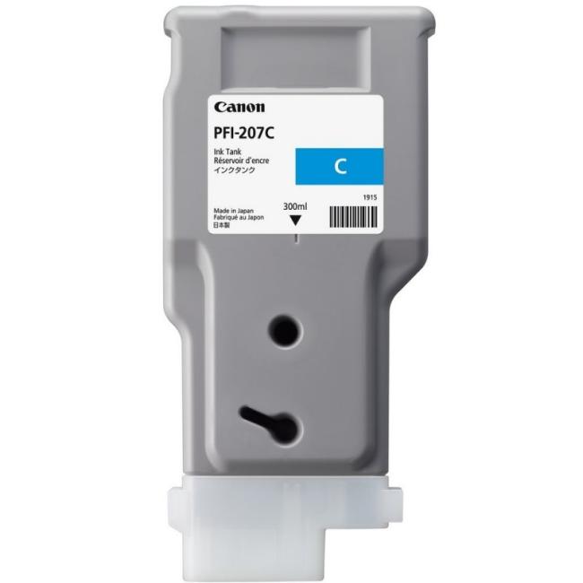 Tintenpatrone Canon PFI-207C für iPF680/685/780/785 Cyan (300 ml)