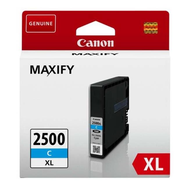 Canon PGI-2500C Tintenpatrone für MAXIFY iB4050/MB5050/MB5350 Cyan XL (1.755 Seiten)